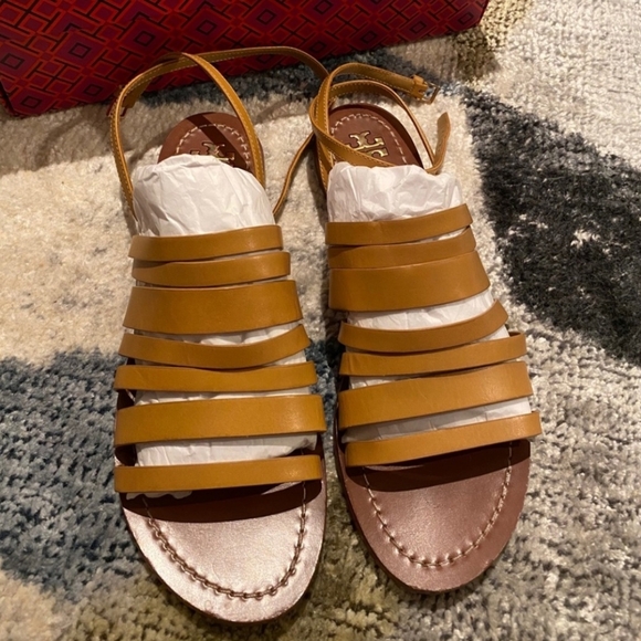 Tory Burch Gladiator Strappy Sandals - Picture 5 of 5